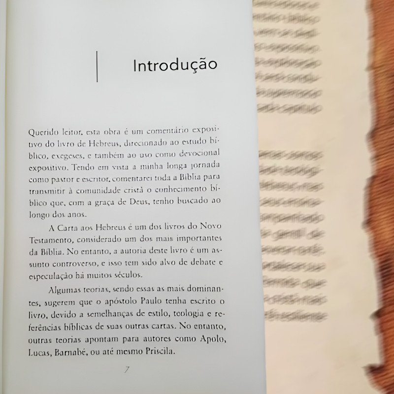 Carta aos Hebreus | Comentários Expositivos | Benhour Lopes - Image 2