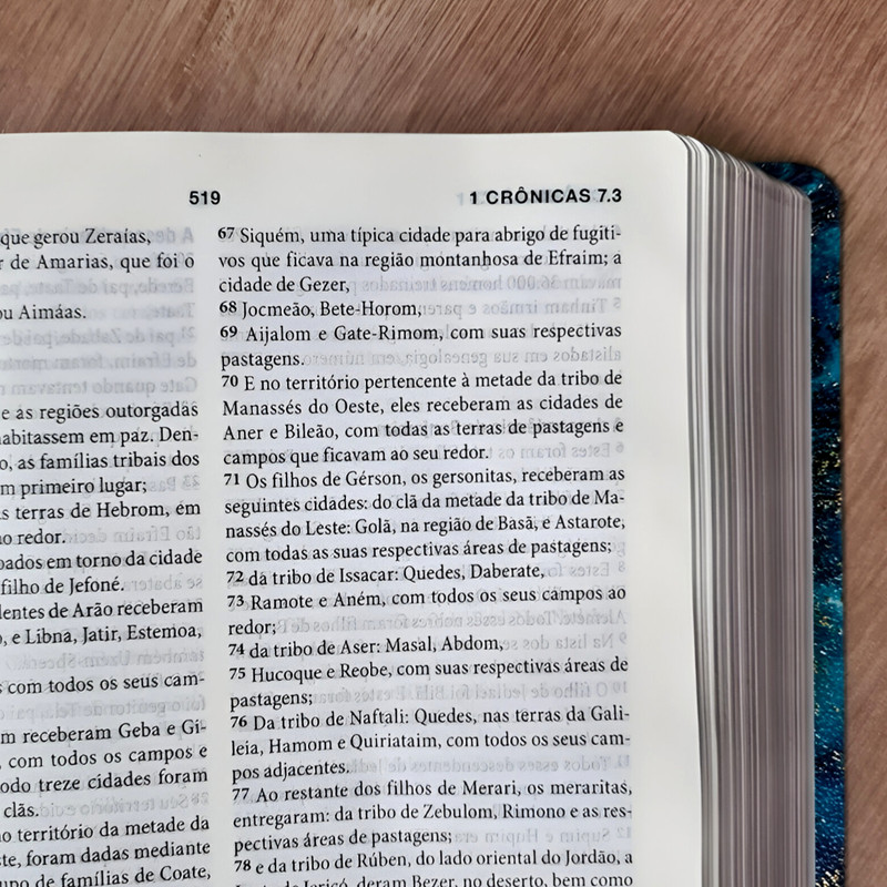 Bíblia de Estudo KJA Cristo em Toda Escritura Azul - Image 2