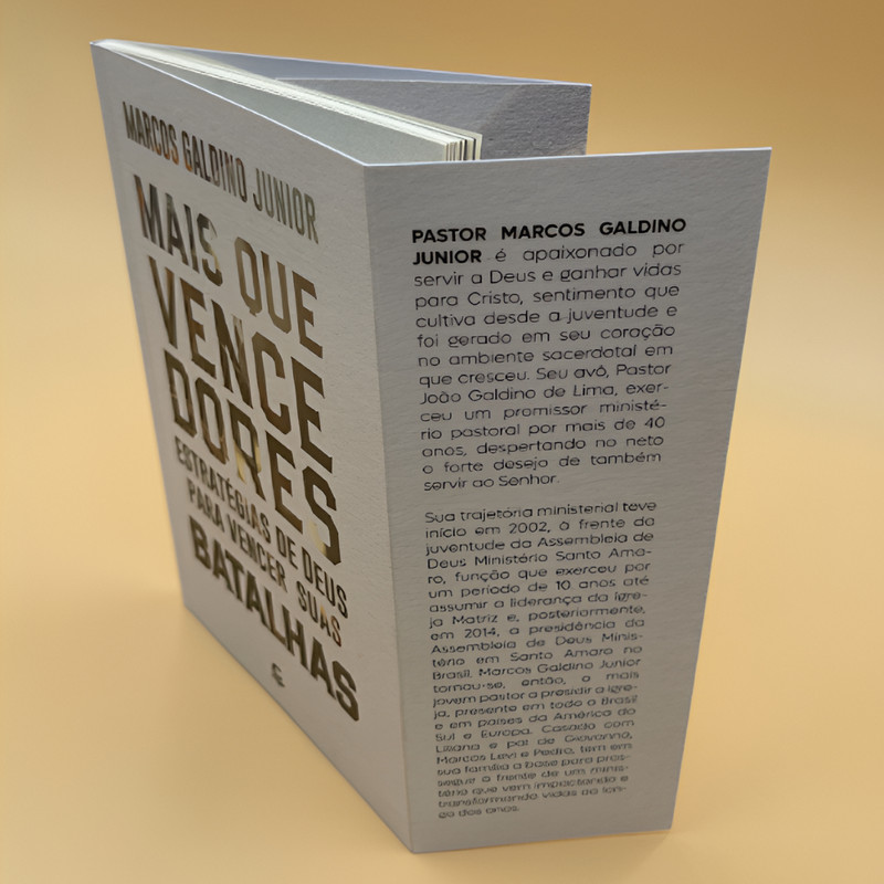 Livro Mais que Vencedores Marcos Galdino Junior - Image 2
