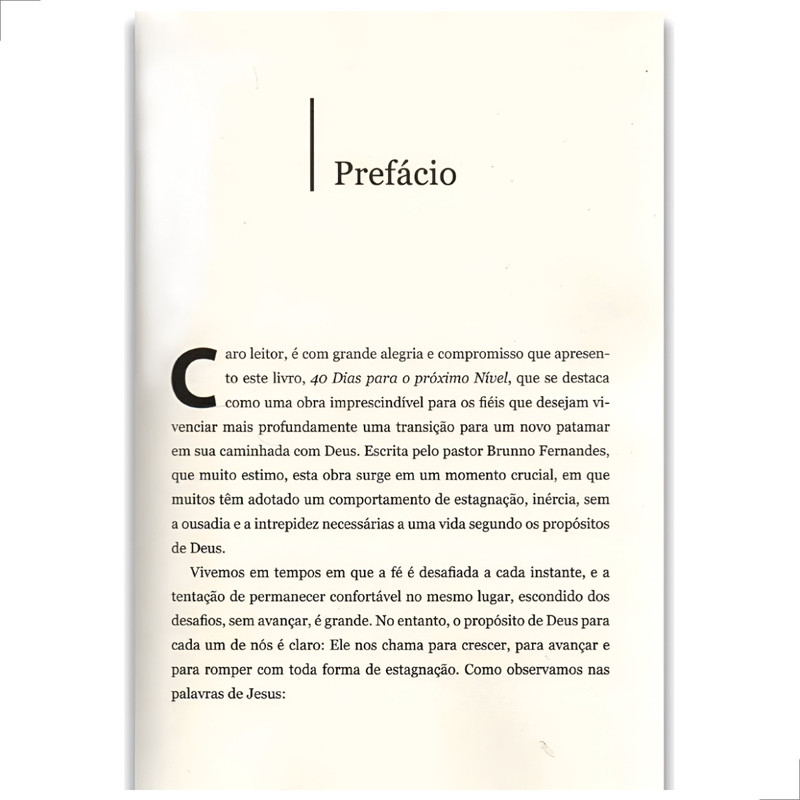 Livro Devocional 40 Dias Para O Próximo Nível Brunno Fernandes - Image 2