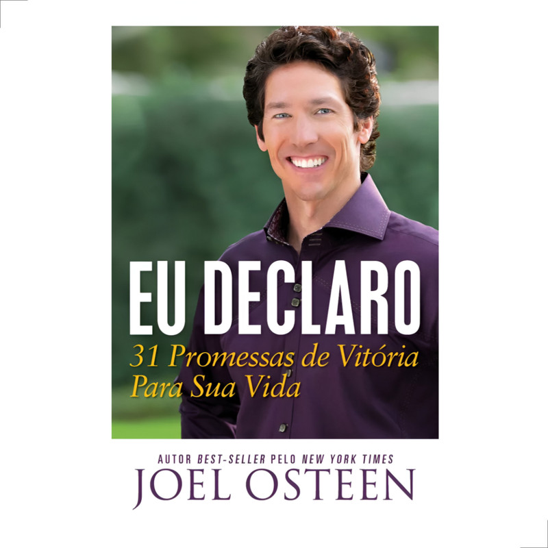 Livro Eu Declaro Joel Osteen 31 Promessas De Vitória