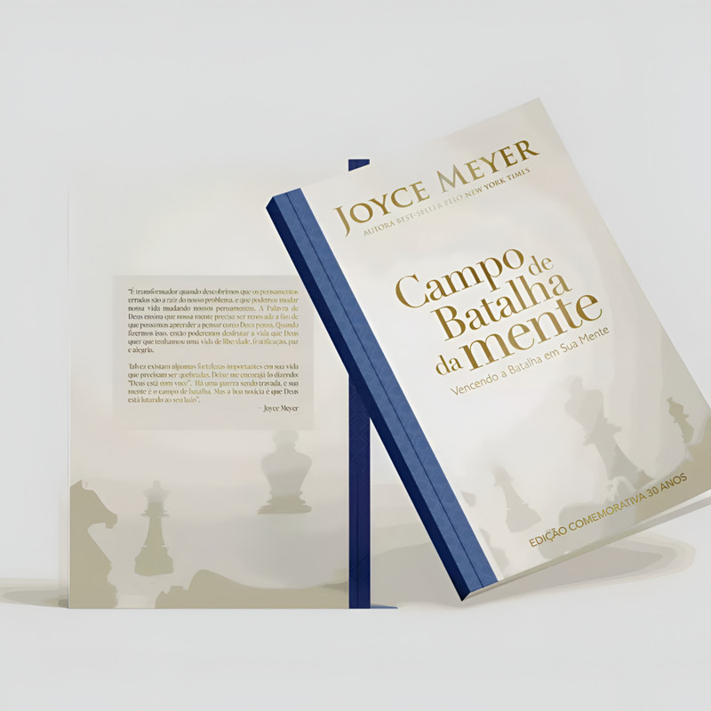 Livro Campo de Batalha da Mente Edição Comemorativa 30 Anos Joyce Meyer
