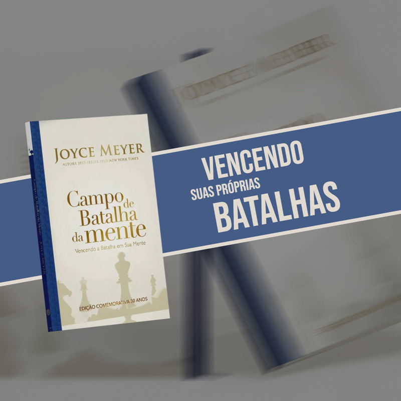 Livro Campo de Batalha da Mente Edição Comemorativa 30 Anos Joyce Meyer - Image 2