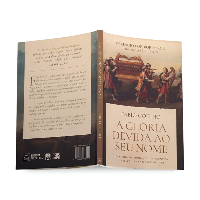 Livro A Glória Devida Ao Seu Nome Fábio Coelho - Image 3