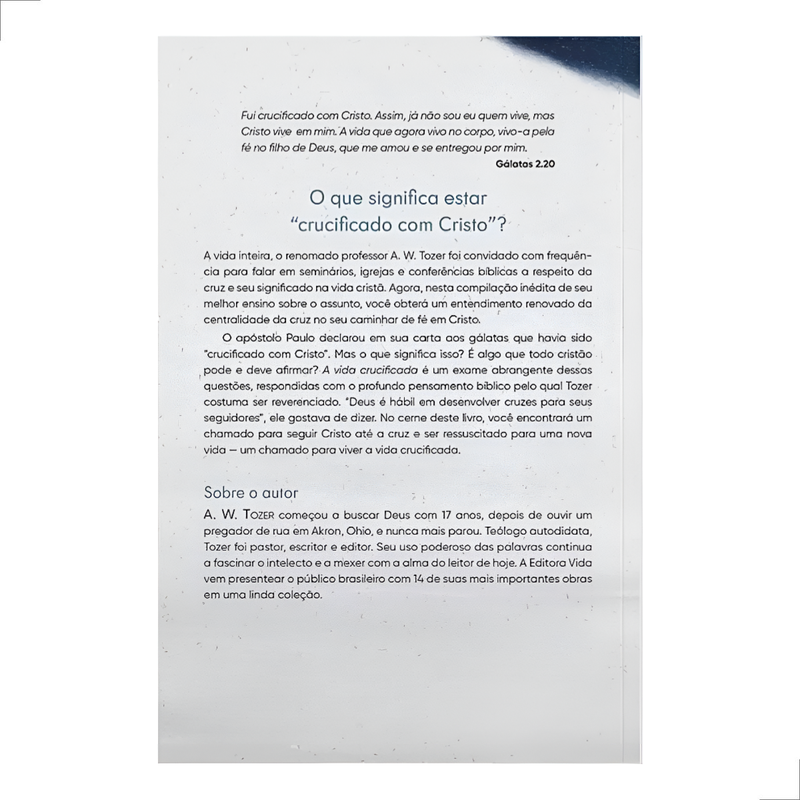 A Vida Crucificada A.W. Tozer - Image 3