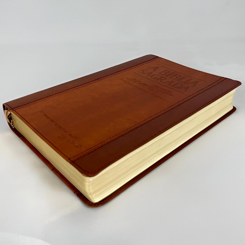 Bíblia Acf Rcm | Letra Gigante | Chocolate Havana - Image 3