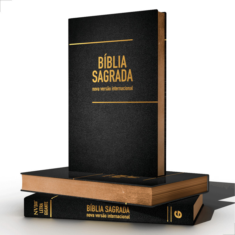 Bíblia NVI Letra Gigante Luxo Preta - Image 3