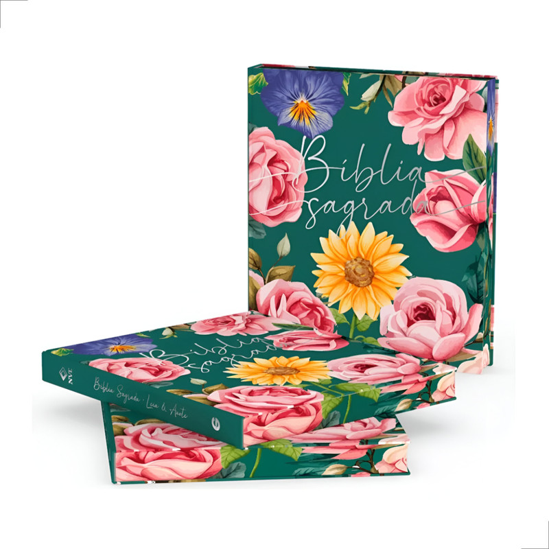 Bíblia NVT Leia e Anote Capa Dura Especial Encanto da Tarde - Image 3