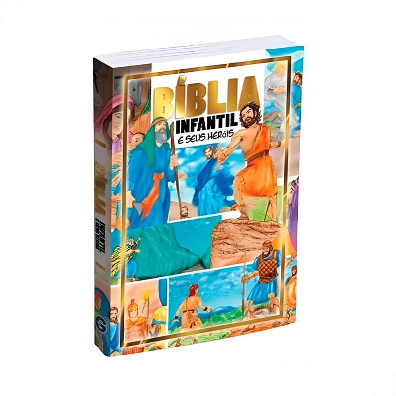 Bíblia Infantil E Seus Heróis Ilustrada Capa Flexível - Image 3