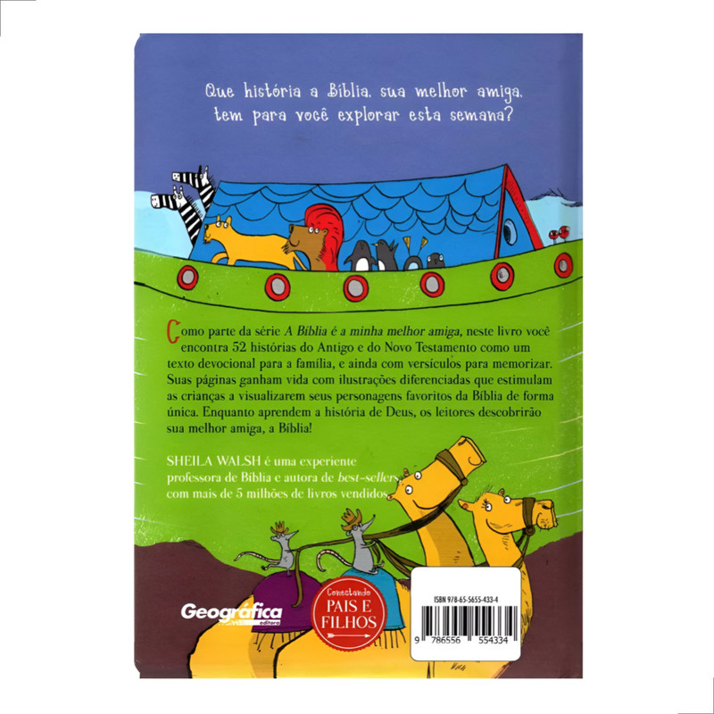 Livro Infantil Ilustrado A Bíblia É A Minha Melhor Amiga Sheila Walsh - Image 3