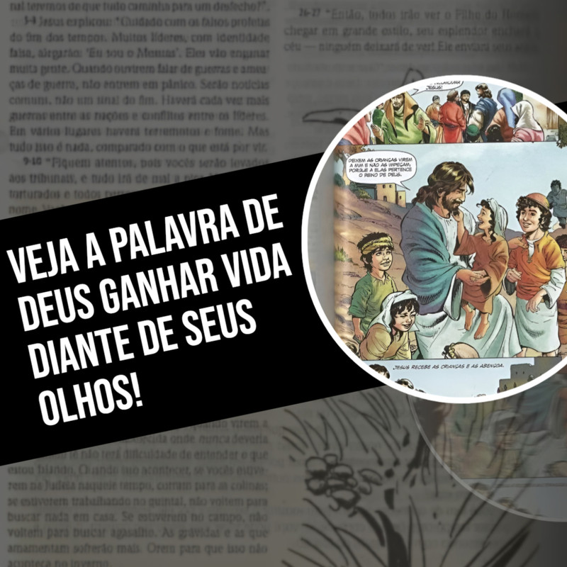 Bíblia Em Ação De Estudo Edição Especial Capa Luxo Cinza - Image 3