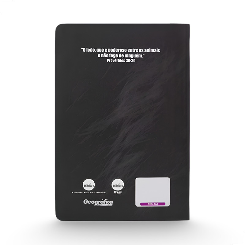 Bíblia NVI Luxo Capa Leão da Tribo de Judá - Image 3