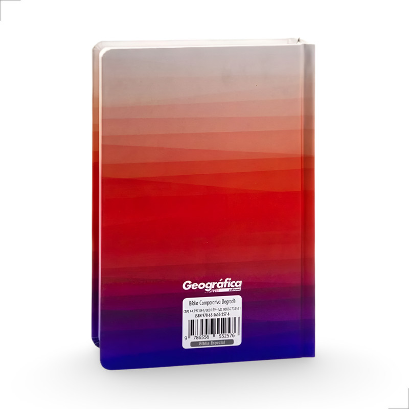 Bíblia Sagrada ARC Comprativa NVI Capa Mole Degradê - Image 3