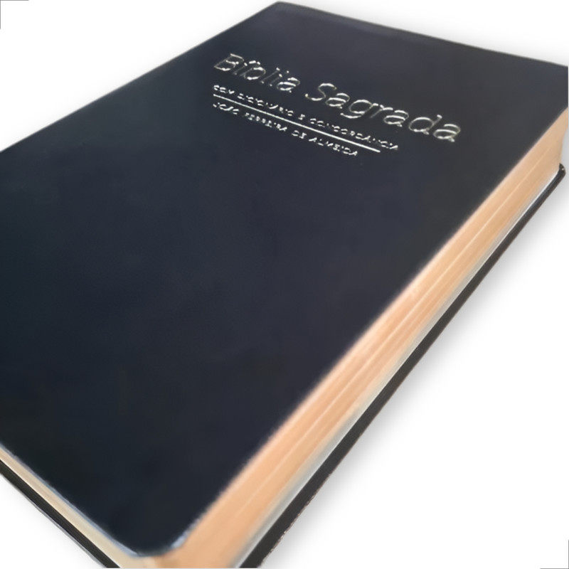 Bíblia ARC Extra Gigante Dicionario Concordancia Capa Luxo Preta - Image 3