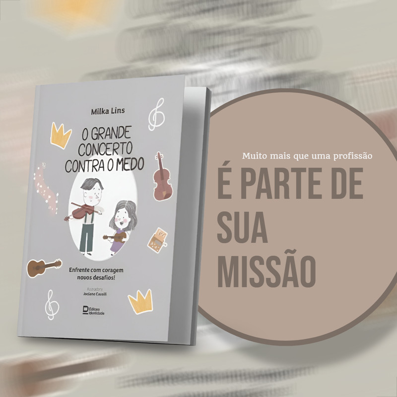 O Grande Concerto Contra O Medo | Milka Lins | Ilustrado - Image 3