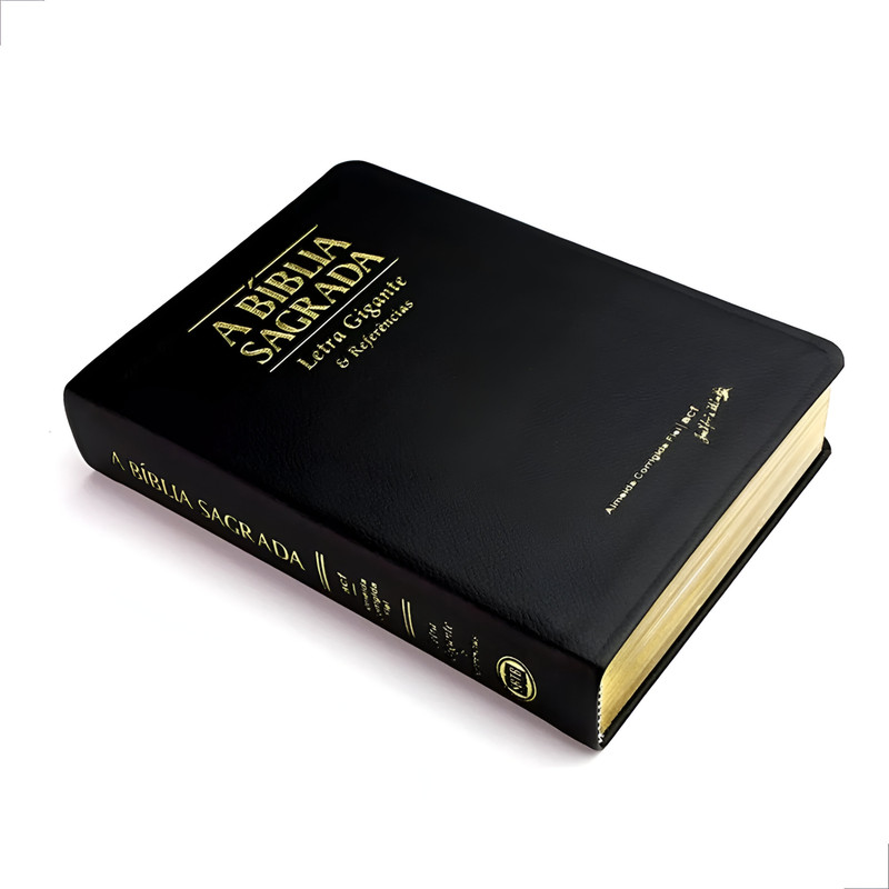 Bíblia Sagrada Acf | Letra Gigante | Luxo Preta - Image 3