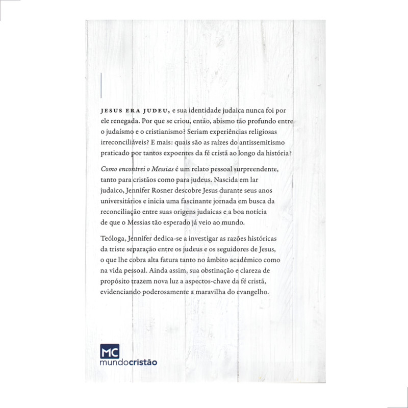 Livro Como Encontrei O Messias Jennifer M. Rosner - Image 3