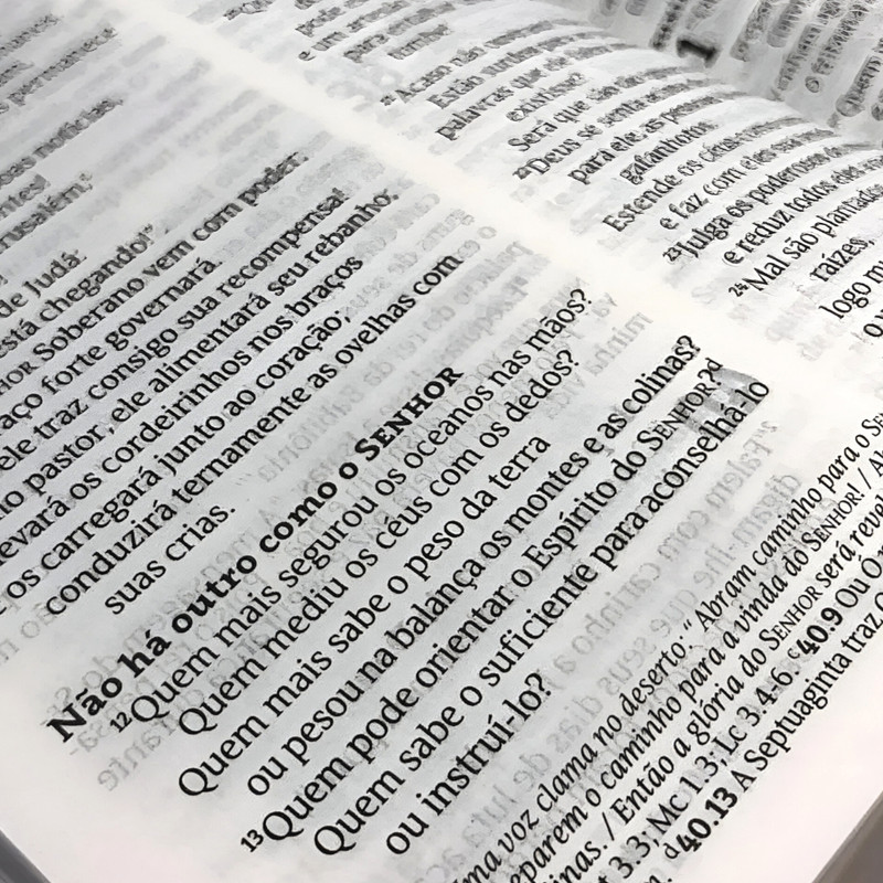 Bíblia Sagrada | NVT | Capa Dura | Jesus All Black - Image 3