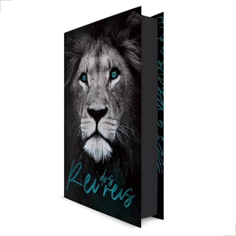 Bíblia Sagrada | ARC | Leão Rei dos Reis | Com Harpa | Capa Dura - Image 3