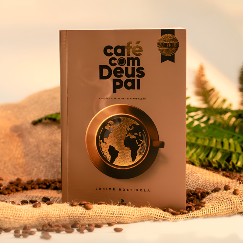 Café Com Deus Pai | Edição 2025 | Porções de Transformação | Júnior Rostirola | Marca Página - Image 3