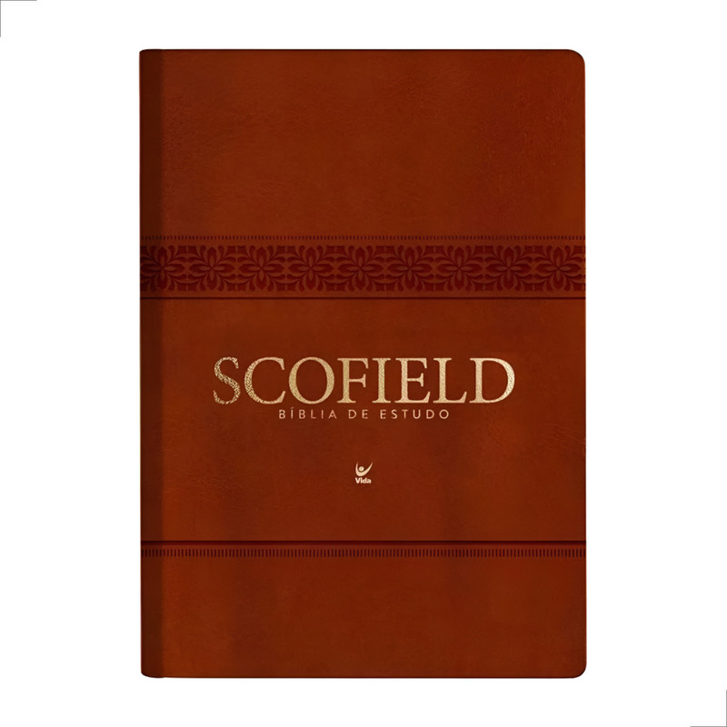 Bíblia De Estudo Scofield Aec Capa Luxo Marrom - Image 3