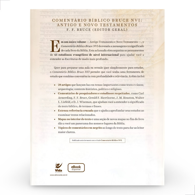 Comentário Bíblico Bruce Nvi Antigo E Novo Testamentos - Image 3