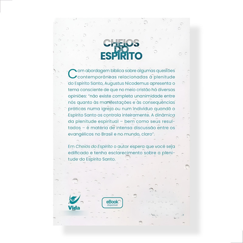 Livro Cheios Do Espírito Augustus Nicodemus - Image 3