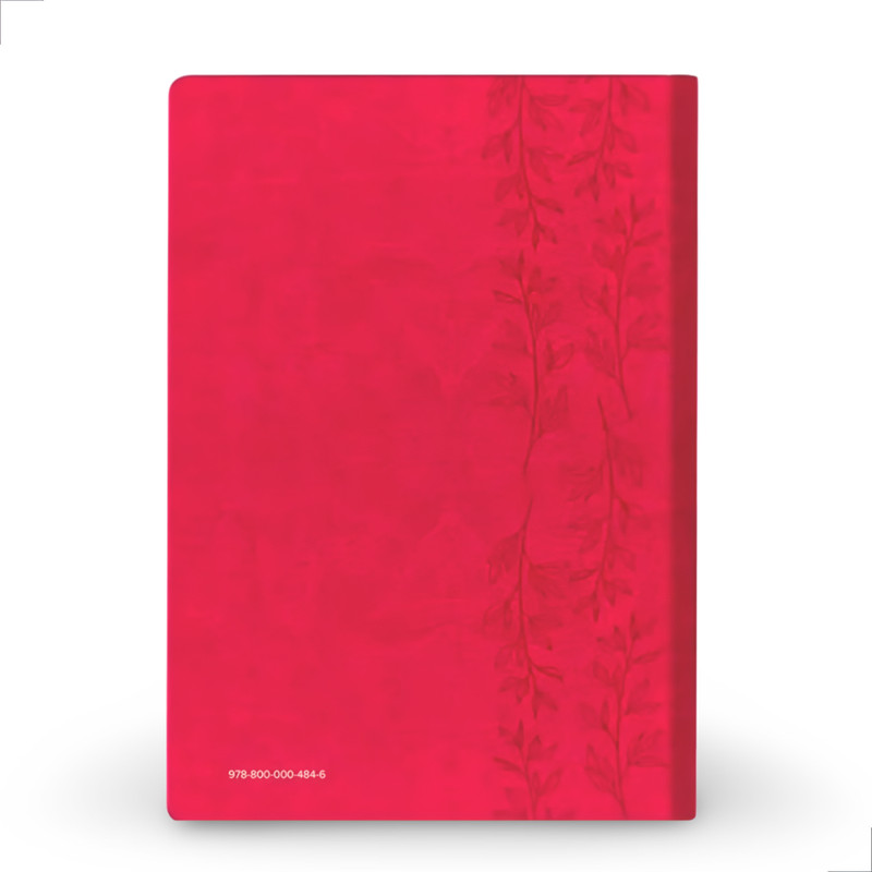 Bíblia Sagrada NVI Português e Inglês Capa Luxo Rosa - Image 3