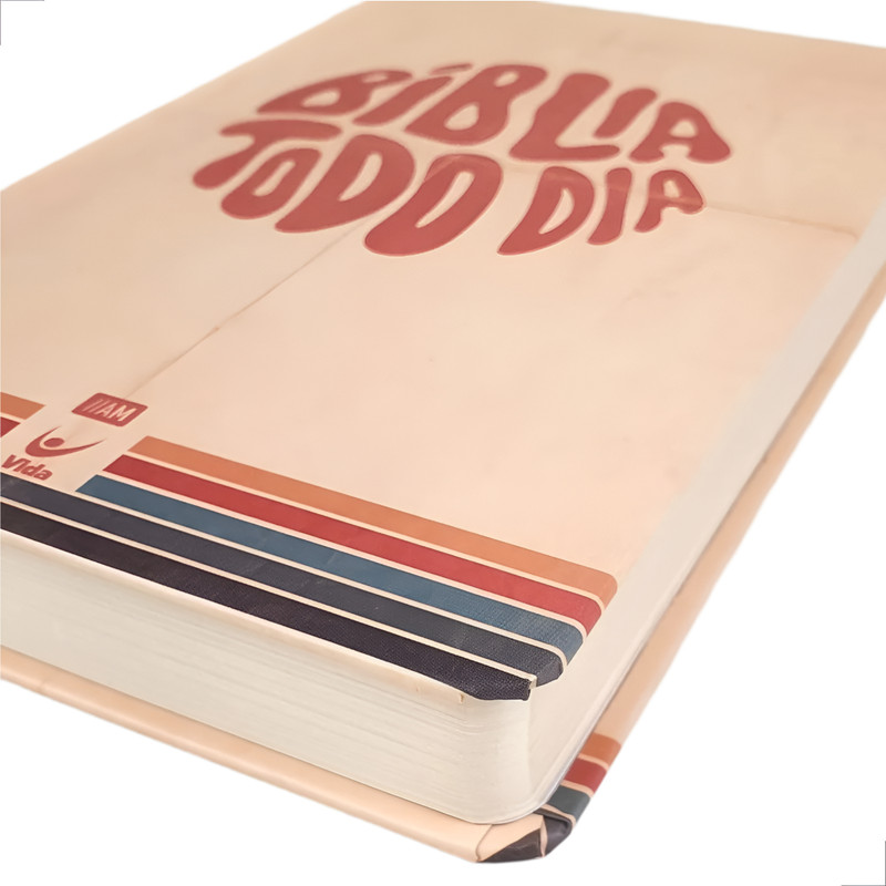 Bíblia Devocional Todo Dia Espaço Para Anotações Retro - Image 3