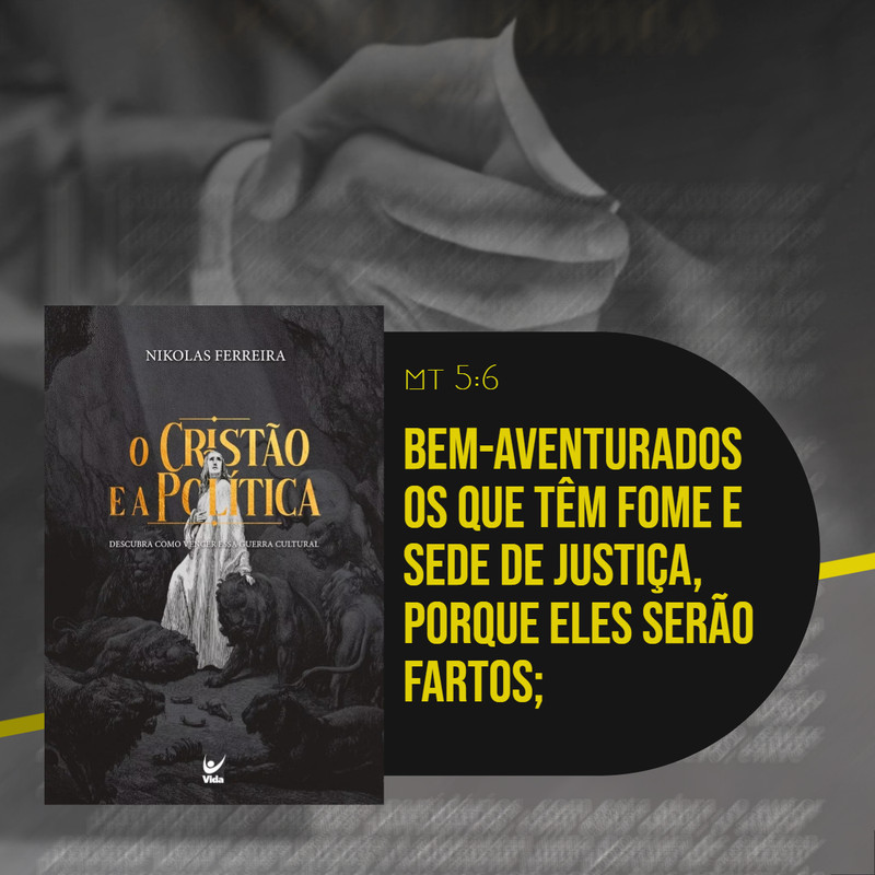 Livro O Cristão e a Política Nikolas Ferreira - Image 3