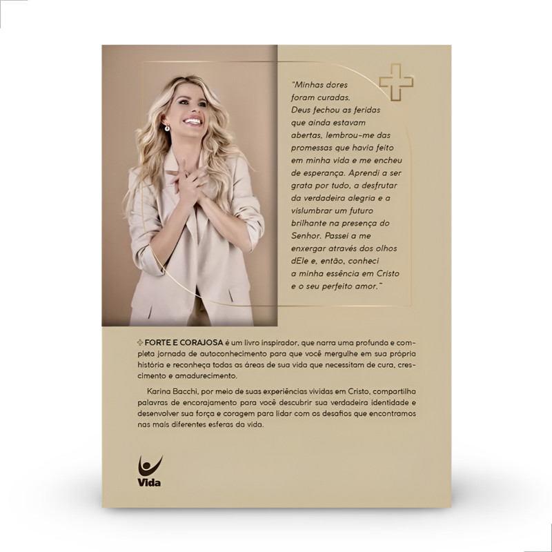 Livro Mais Forte E Corajosa Karina Bacchi - Image 3