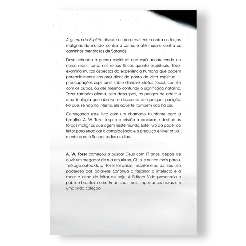A Guerra Do Espírito A.W. Tozer - Image 3
