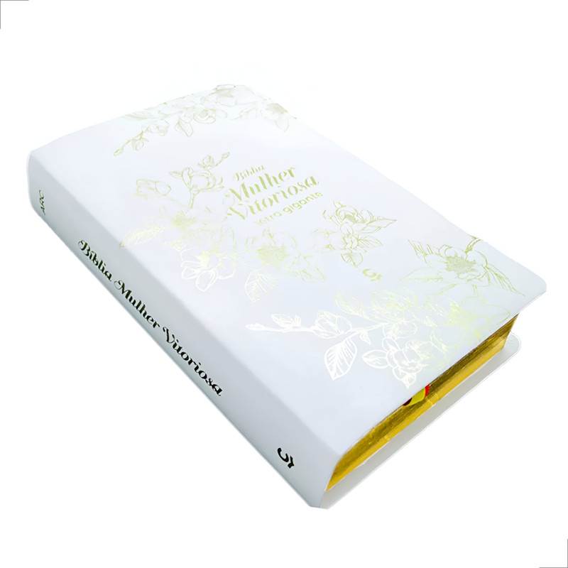 Bíblia Da Mulher Vitoriosa Letra Gigante Arc Branco - Image 3