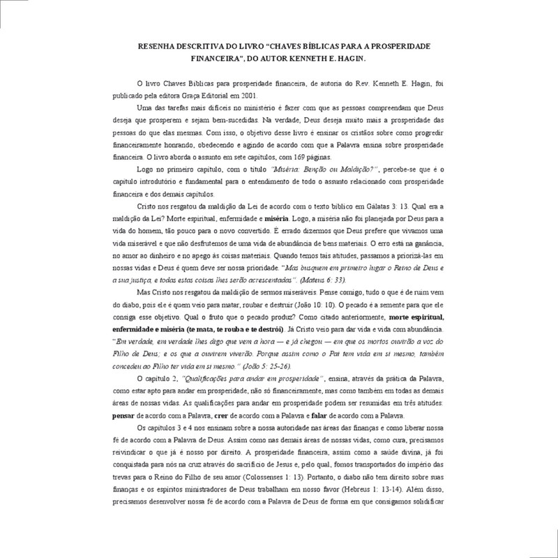 Chaves Bíblicas Para A Prosperidade Financeira Kenneth Hagin - Image 3