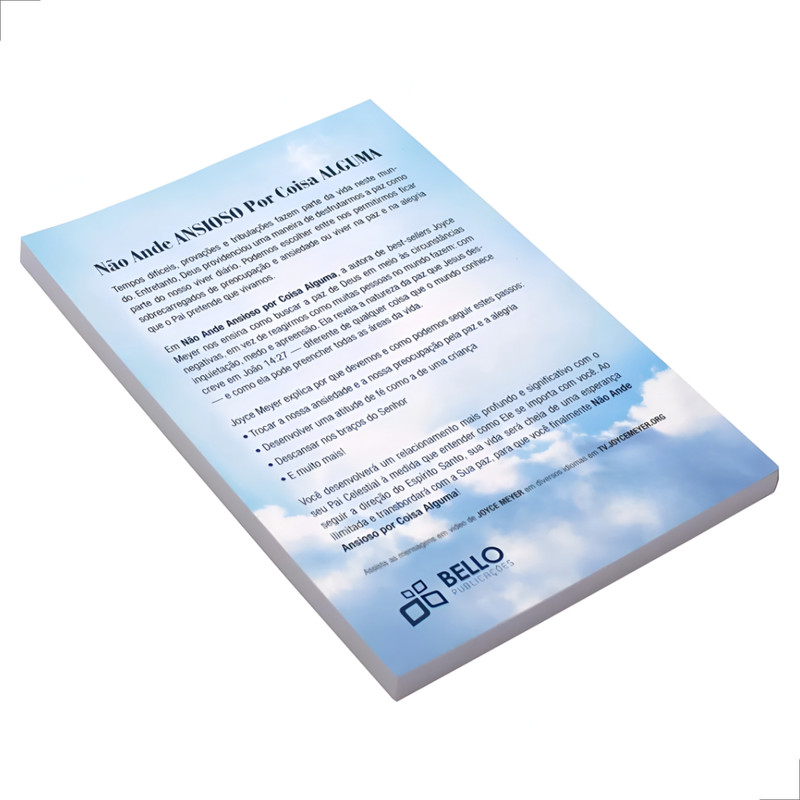 Livro Não Ande Ansioso Por Coisa Alguma Joyce Meyer - Image 3