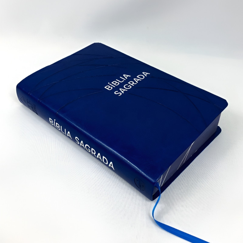 Bíblia NVT Letra Grande Luxo Azul Royal - Image 4
