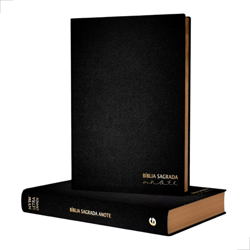 Bíblia NVI Anote Letra Grande Luxo Preto - Image 4