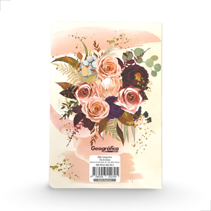 Bíblia Comparativa NVI Extra Grande ARC Flor Henna - Image 4