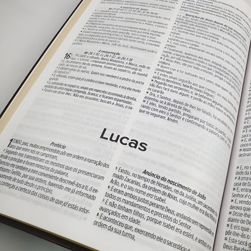 Bíblia Sagrada ARC Slim Capa Luxo Vinho - Image 4