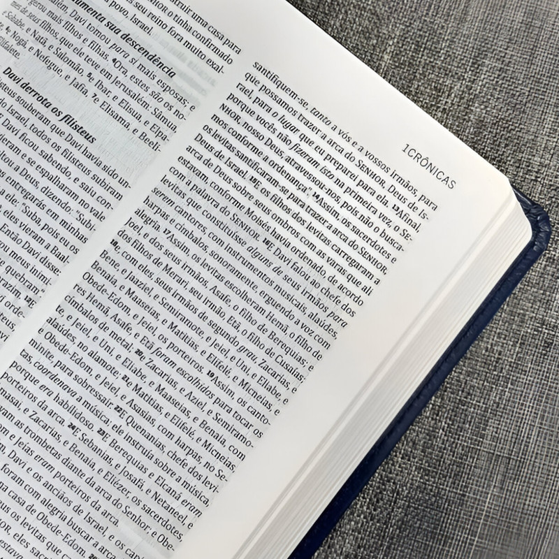 Bíblia King James Ultrafina Slim Azul - Image 4