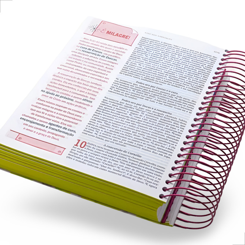 Livro Bíblia Interativa Estude Medite Anote KJ Origem - Image 4