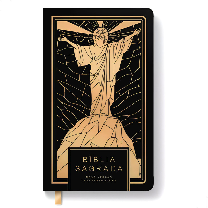 Bíblia Sagrada | NVT | Capa Dura | Jesus All Black - Image 4