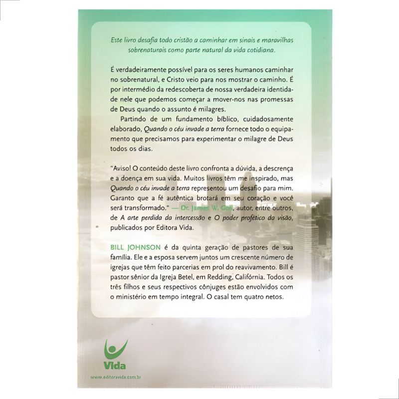 Livro Quando o Céu invade a Terra Bill Johnson - Image 4