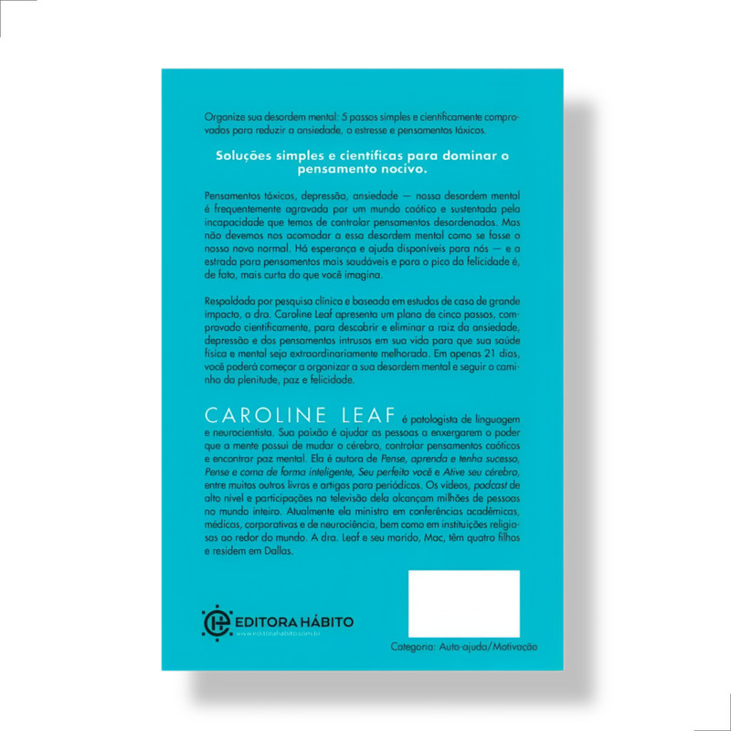 Livro Organize Sua Desordem Mental 5 Passos Caroline. Leaf - Image 4