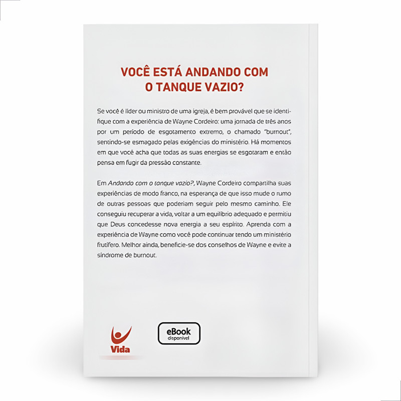 Livro Andando Com O Tanque Vazio? Wayne Cordeiro - Image 4