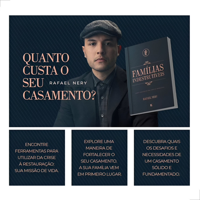 Livro Famílias Indestrutíveis Construindo Um Lar Rafael Nery - Image 4