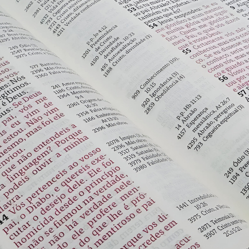 Bíblia de Estudo Thompson Letra Grande Capa Luxo Preto - Image 4