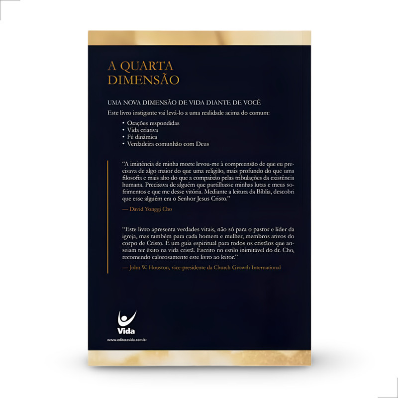 Livro A Quarta Dimensão David Paul Yonggi Cho - Image 4