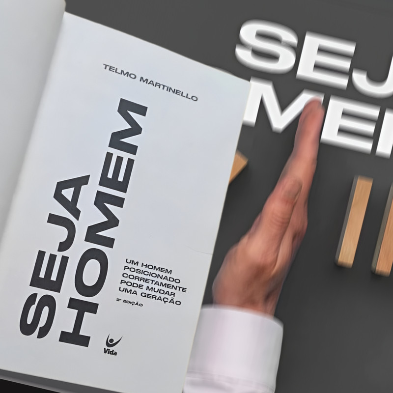 Livro Seja Homem Telmo Martinello - Image 4