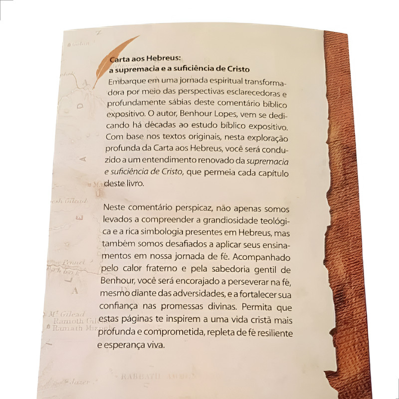 Carta aos Hebreus | Comentários Expositivos | Benhour Lopes - Image 4